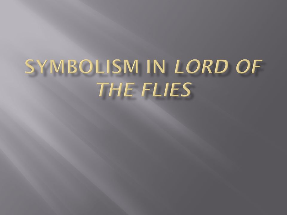 meaning of the title lord of the flies