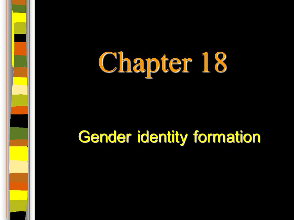 how is gender identity formed