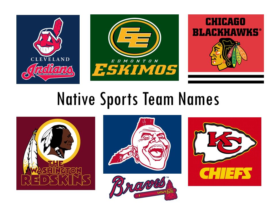 Native Sports Team Names. Of all the professional sports teams currently  using Native-inspired names and logos, by far the most controversial has  been. - ppt download