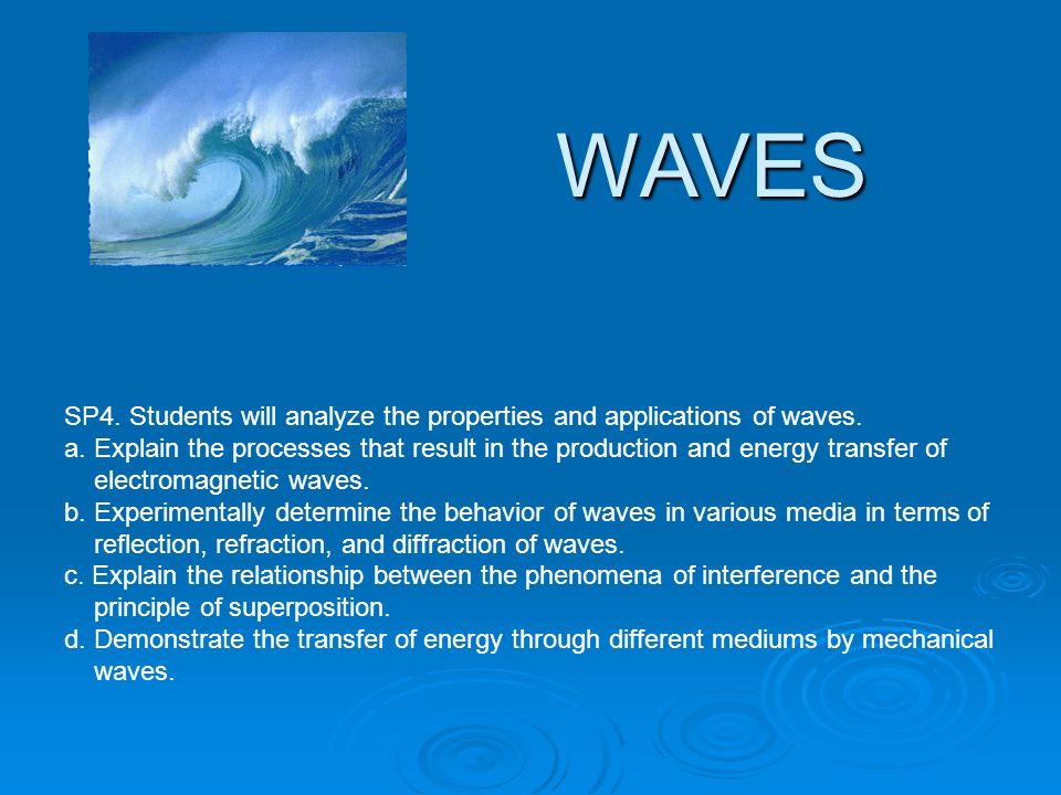 Hva er bølge forklare?
