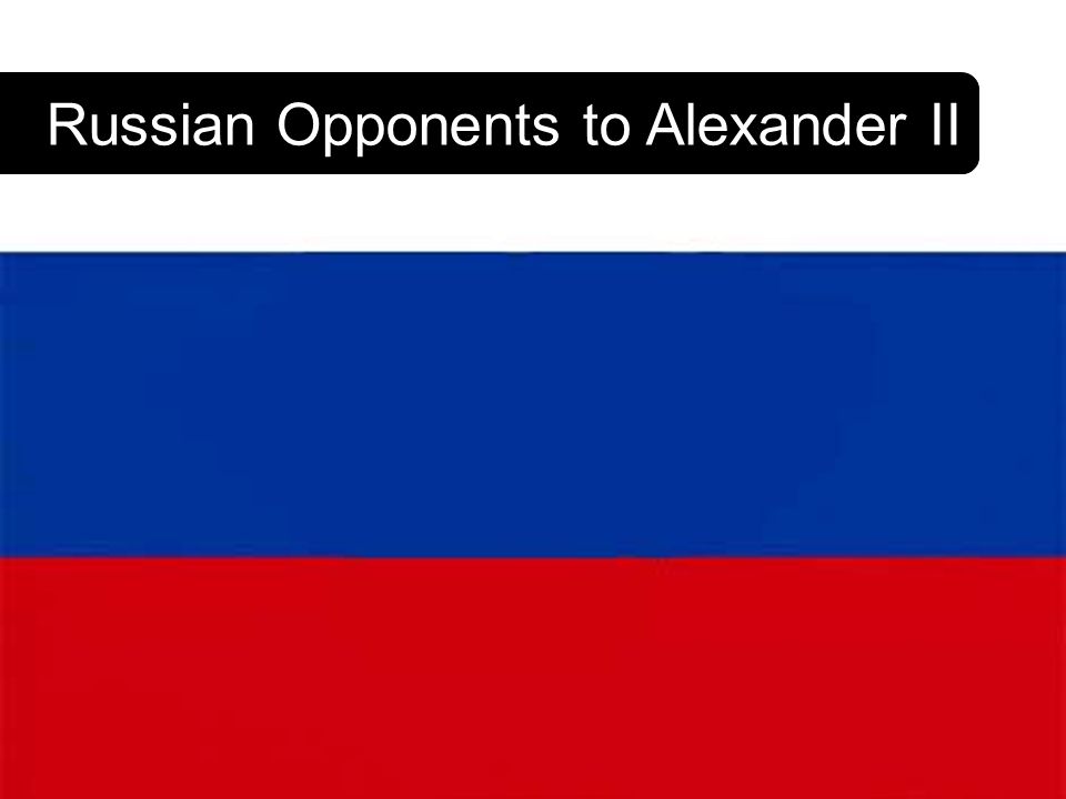 The Tsar's Opponent