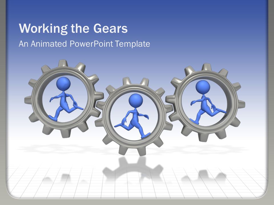 Working the Gears An Animated PowerPoint Template. - ppt download
