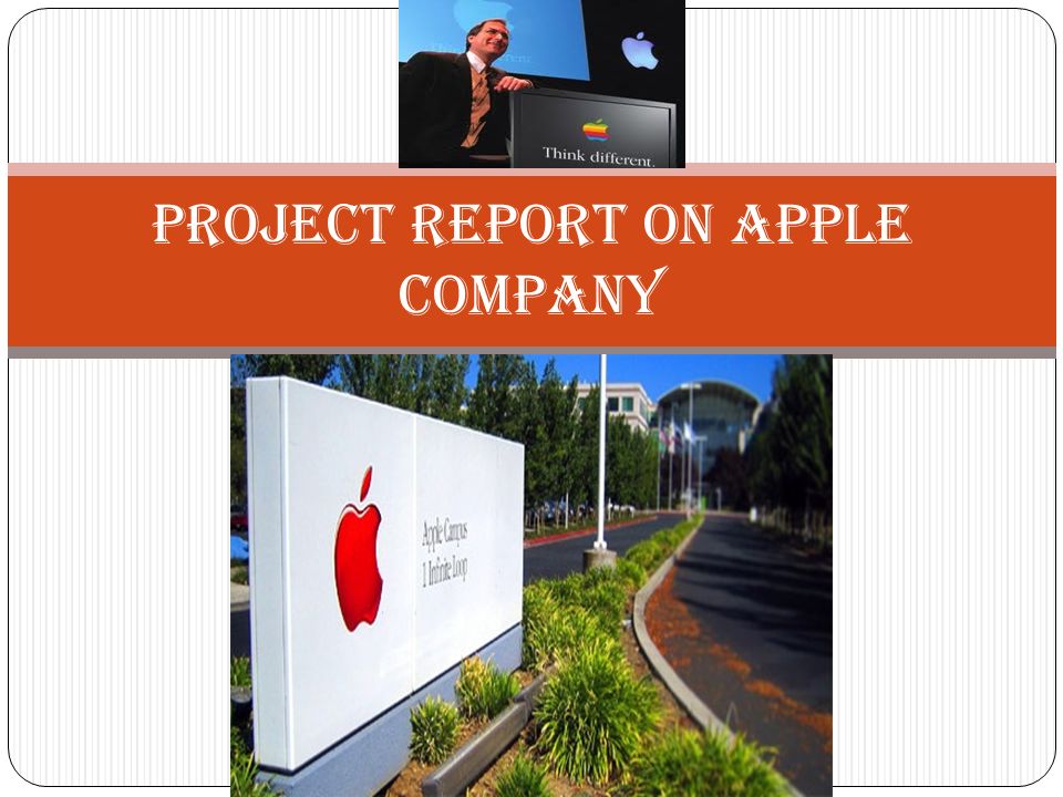 project report on apple iphone