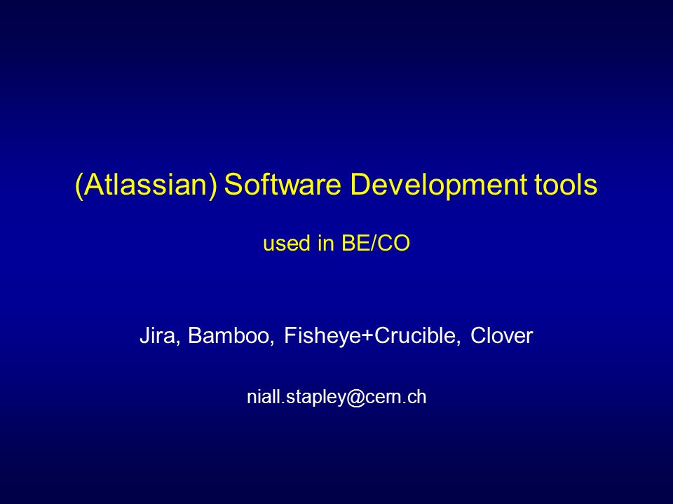 bamboo software tools bamboo software tools