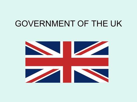 GOVERNMENT OF THE UK.