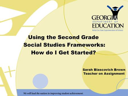 Social Studies Frameworks: