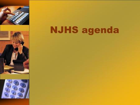 NJHS agenda. Service Hours Due January 6, 2015 Due June 1, 2015.