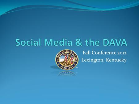 Fall Conference 2012 Lexington, Kentucky