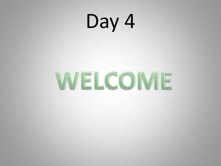 Day 4. Resistance Blocks Struggles Barriers Attitudes What will you do?