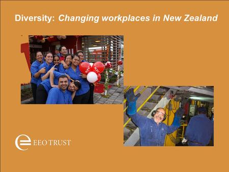 Diversity: Changing workplaces in New Zealand