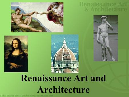 Renaissance Art and Architecture. 2 Background 1050–1350 Population growth Economic development City-states 1200–late 1500s Artistic achievements Giovanni.
