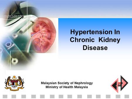 Hypertension In Chronic Kidney Disease