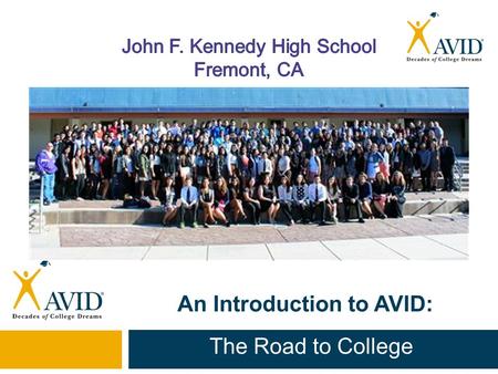 An Introduction to AVID: