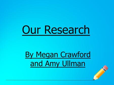 Our Research By Megan Crawford and Amy Ullman. Topic and why? Our research question is: what do people in our class think about the size, layout and conditions.