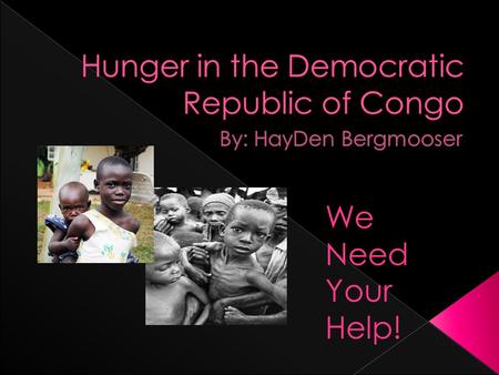 We Need Your Help!. 9925 million people suffered from hunger in 2010. 2263 million are all from Sub-Saharan Africa and North and Eastern part of Africa.