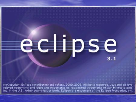 Eclipse overview An IDE for anything and nothing An IDE for anything and nothing –What’s an IDE? –What for? A little bit of history (not too much) A little.