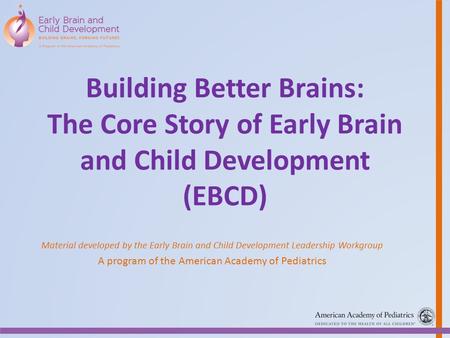 A program of the American Academy of Pediatrics