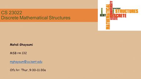 CS Discrete Mathematical Structures