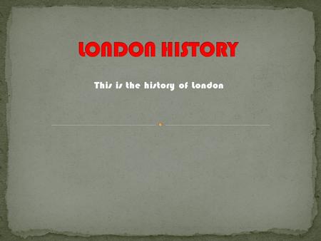 This is the history of London. The Big ben is a clock tower of Westminster (typically called house of parliament). Since 2012 the official name of tower.