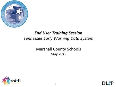 End User Training Session