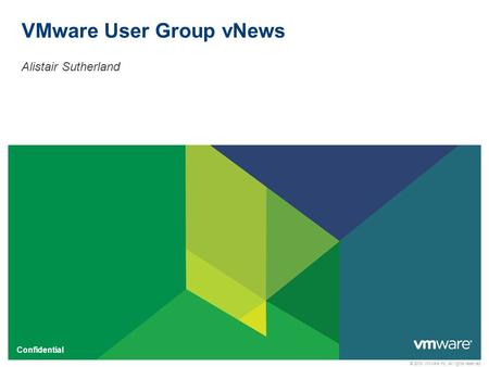 VMware User Group vNews