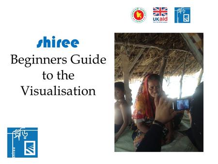 Shiree Beginners Guide to the Visualisation. Accessing the Visualisation: What features can we see?
