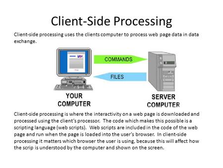 Client-Side Processing