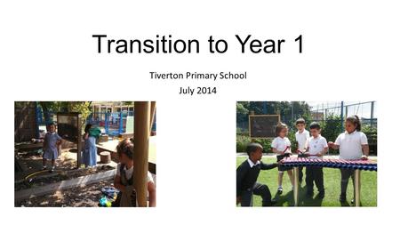 Tiverton Primary School July 2014