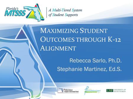 Maximizing Student Outcomes through K-12 Alignment