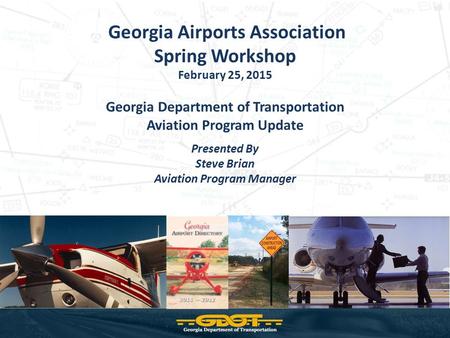 Spring Workshop Georgia Airports Association