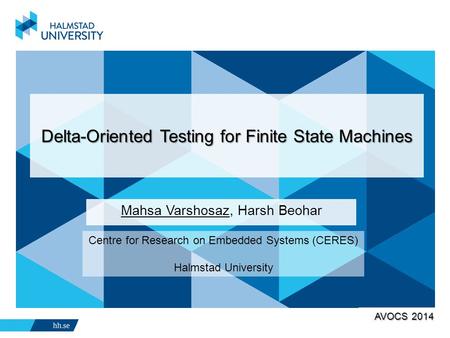 Delta-Oriented Testing for Finite State Machines