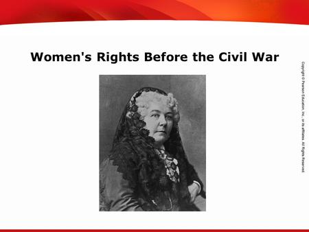 Women's Rights Before the Civil War