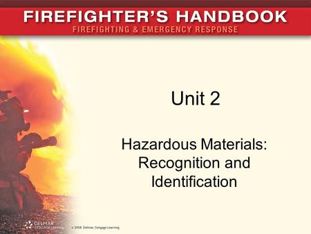Hazardous Materials: Recognition and Identification