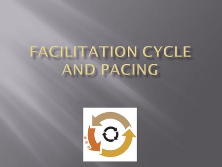 Facilitation Cycle and Pacing