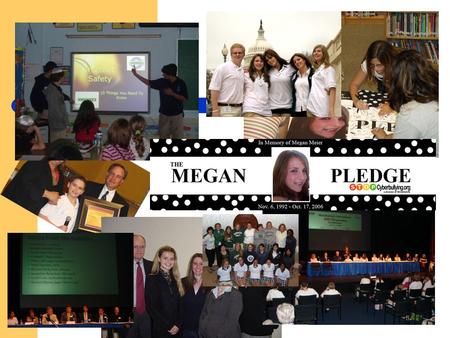 Teenangels and Tweenangels (Teenangels.org and WiredSafety.org) The Megan Pledge Advising the Industry Speaking Strategic partners – Procter & Gamble,