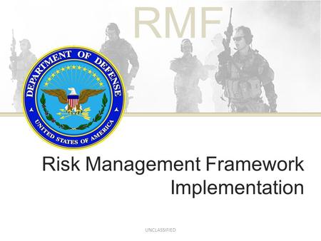 Risk Management Framework Implementation