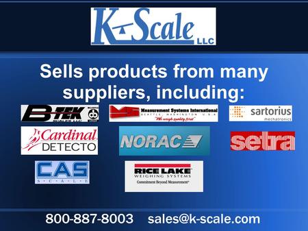 Sells products from many suppliers, including: 800-887-8003