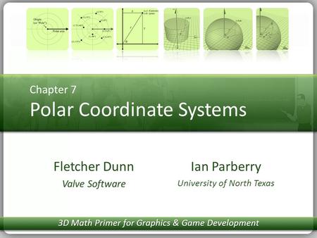 Chapter 7 Polar Coordinate Systems