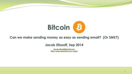 1. Example: donating $5 worth of bitcoin to Wikipedia 2 worth about…