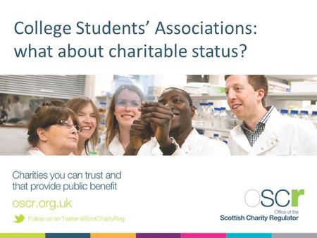 College Students’ Associations: what about charitable status?