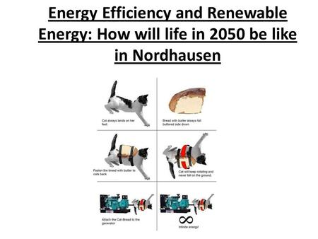 Introduction Energy consumption of Nordhausen: