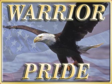 Warrior Pride is the Army’s new substance abuse campaign based on Army values and the Warrior Ethos. WarriorsPrideSoldiers are America’s Warriors and.