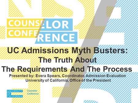 UC Admissions Myth Busters: The Truth About