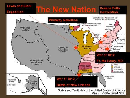 The New Nation Lewis and Clark Expedition Seneca Falls Convention