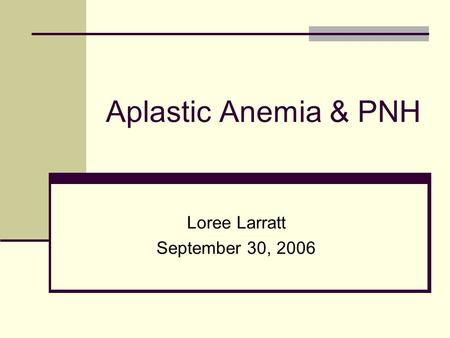 Loree Larratt September 30, 2006