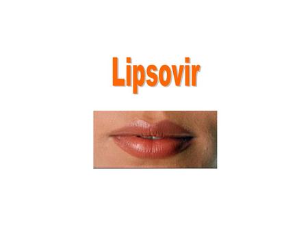 Medivir develops a new unique treatment Avoid your next cold sore Lipsovir cream can prevent the development of a cold sore No other drug treatment has.