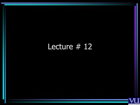 Lecture # 12. PIC Printer Interface Printer IRQ7 INT ACK Printer Interface.
