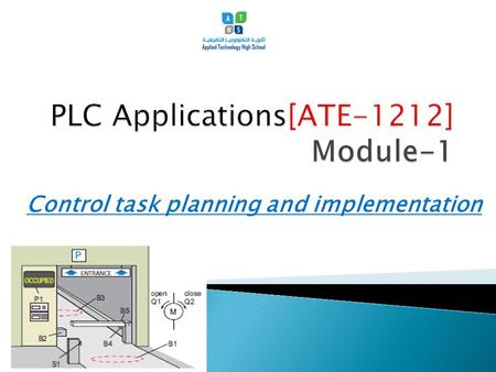 PLC Applications[ATE-1212] Module-1