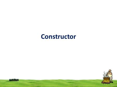 Constructor. 2 constructor The main use of constructors is to initialize objects. A constructor is a special member function, whose name is same as class.