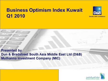 Business Optimism Index Kuwait Q1 2010